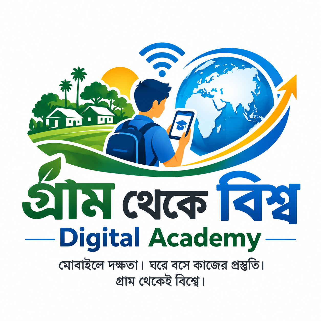 গ্রাম থেকে বিশ্ব – Digital Academy